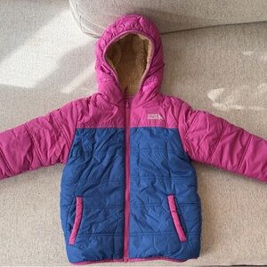 Eddie Bauer Pink and Blue Quilted Jacket